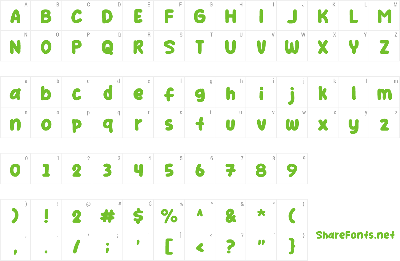 Font Star Cartoon preview